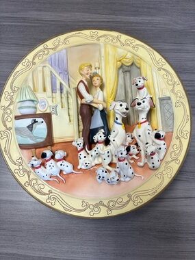 Disney Animated Classics 101 Dalmatians Collector Plate